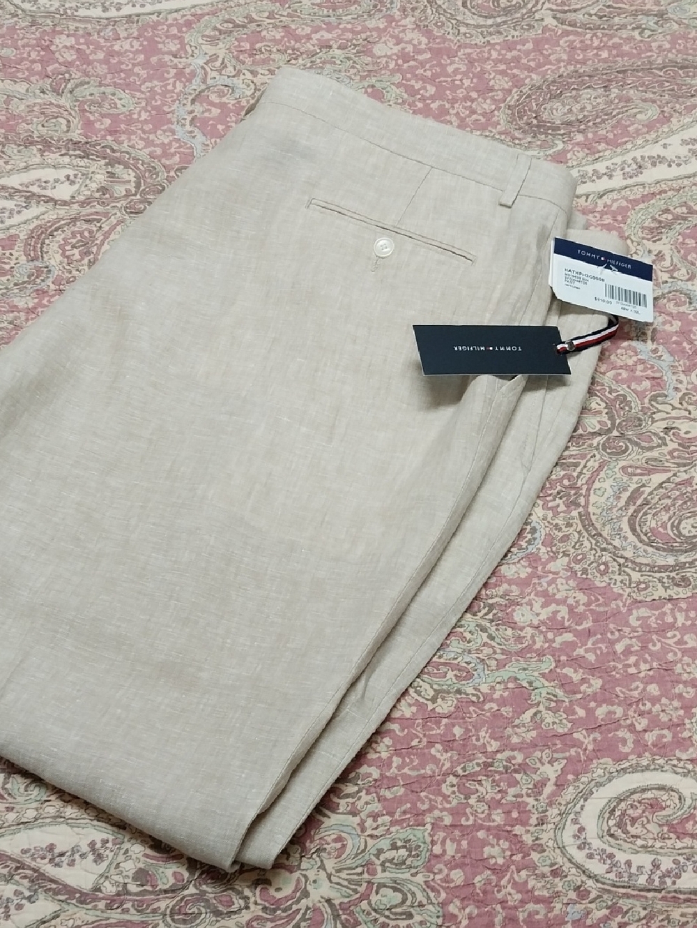 Tommy Hilfiger LINEN mens pants